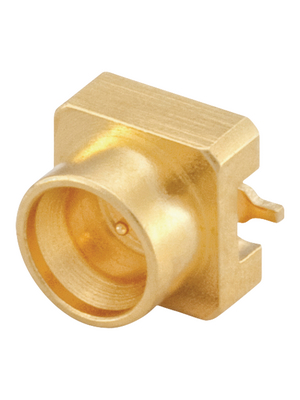 Rosenberger - 18S101-40ML5 - Panel-mount male receptacle Mini-SMP straight 50 Ohm, 18S101-40ML5, Rosenberger