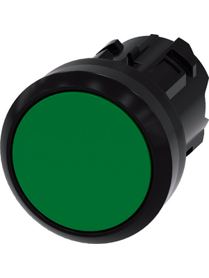Siemens - 3SU1000-0AA40-0AA0 - SIRIUS ACT Push-Button front element Plastic, green, 3SU1000-0AA40-0AA0, Siemens