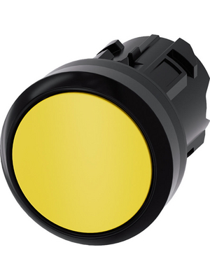 Siemens - 3SU1000-0AB30-0AA0 - SIRIUS ACT Push-Button front element Plastic, yellow, 3SU1000-0AB30-0AA0, Siemens