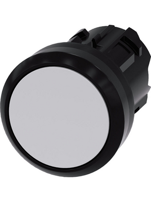 Siemens - 3SU1000-0AB60-0AA0 - SIRIUS ACT Push-Button front element Plastic, white, 3SU1000-0AB60-0AA0, Siemens