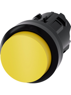 Siemens - 3SU1000-0BB30-0AA0 - SIRIUS ACT Push-Button front element Plastic, yellow, 3SU1000-0BB30-0AA0, Siemens