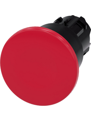 Siemens - 3SU1000-1BA20-0AA0 - SIRIUS ACT Mushroom Push-Button front element Plastic, red, 3SU1000-1BA20-0AA0, Siemens