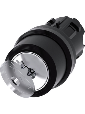 Siemens - 3SU1000-4BF11-0AA0 - Key-operated Switch front element, RONIS SB30, 3SU1000-4BF11-0AA0, Siemens