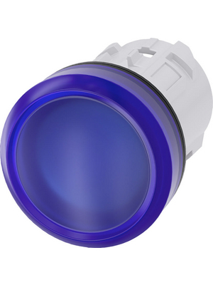 Siemens - 3SU1001-6AA50-0AA0 - SIRIUS ACT Indicator lamp front element Plastic, blue, 3SU1001-6AA50-0AA0, Siemens
