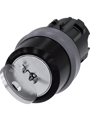 Siemens - 3SU1030-4BC01-0AA0 - Key-operated Switch front element, RONIS SB30, 3SU1030-4BC01-0AA0, Siemens