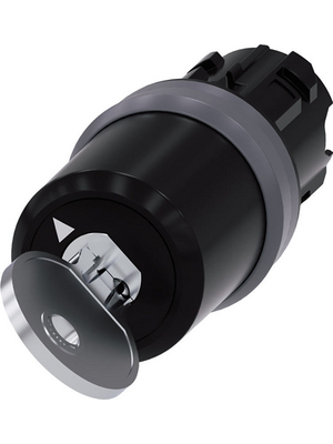 Siemens - 3SU1030-5PC01-0AA0 - Key-operated Switch front element, BKS S1, 3SU1030-5PC01-0AA0, Siemens