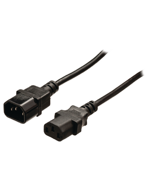 Koenig - KNE10500B20 - Power Cable IEC-320-C14 IEC-320-C13 2.00 m, KNE10500B20, K?nig