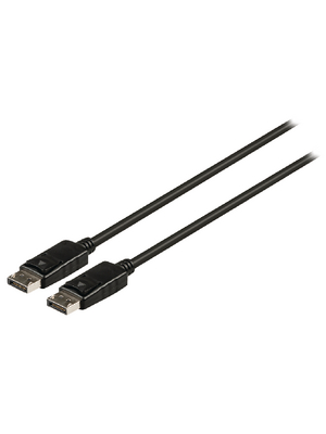 Valueline - VLCP37010B20 - Monitor cable 2.00 m black, VLCP37010B20, Valueline