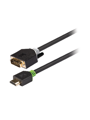 Koenig - KNC34800E20 - Monitor cable 2.00 m anthracite, KNC34800E20, K?nig