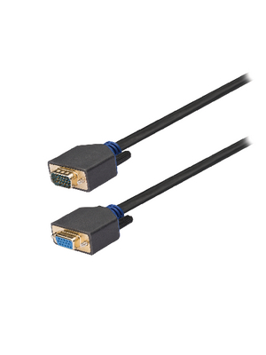 Koenig - KNC59100E20 - Monitor cable 2.00 m anthracite, KNC59100E20, K?nig