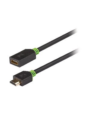Koenig - KNV34090E20 - Monitor cable 2.00 m anthracite, KNV34090E20, K?nig