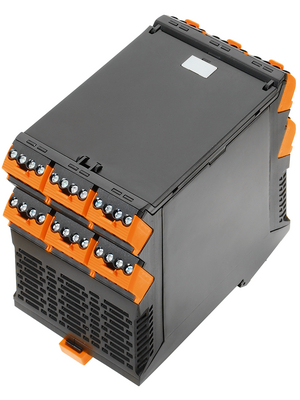 Weidmller - CH20M67 SET 222/222 BK/OR - Modular housing kit 117 x 67 x 114 mm PA, 1519530000, CH20M67 SET 222/222 BK/OR, Weidmller