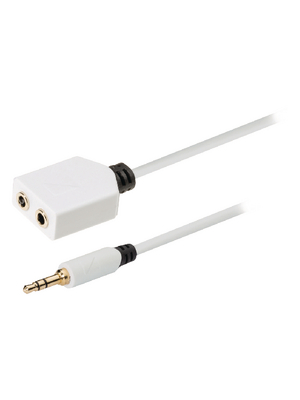 Koenig - KNM22100W02 - Audio cable 0.20 m white, KNM22100W02, K?nig
