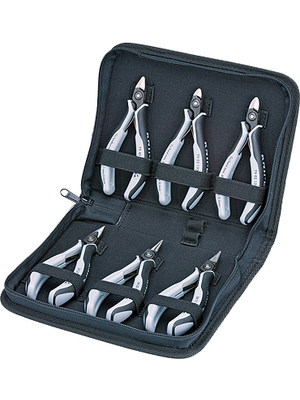 Knipex - 00 20 16 P ESD - Electronics pliers set, ESD, 00 20 16 P ESD, Knipex