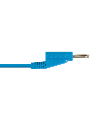 Rohde & Schwarz - HZ10B - Silicone test lead blue 1 m PU=Pack of 5 pieces, HZ10B, Rohde & Schwarz