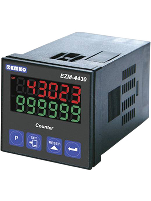 EMKO Elektronik A.S. - EZM-4430.2.00.0.1/00.00/0.0.0.0 - Multifunction Counter 2 x 6 digit, EZM-4430.2.00.0.1/00.00/0.0.0.0, EMKO Elektronik A.S.