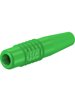 Staeubli Electrical Connectors - KT410-L GREEN - Insulation ? 4 mm green CAT I N/A, KT410-L GREEN, St?ubli Electrical Connectors