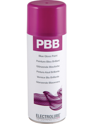 Electrolube - PBB 400, NORDIC - Gloss paint, 400ml, blue Spray 400 ml, PBB 400, NORDIC, Electrolube