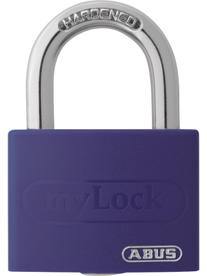 Abus - T65AL/40 PURPLE - Padlock 40 mm, T65AL/40 PURPLE, Abus