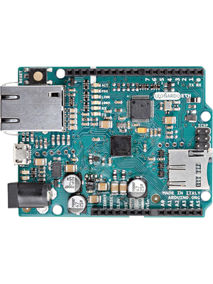 Arduino - A000022 - Arduino LEONARDO ETH, ETHERNET, ATmega32u4, A000022, Arduino