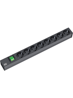 Bachmann - 333.505 - Power distribution unit, 8xF (CEE 7/3), 2.0 m, 333.505, Bachmann