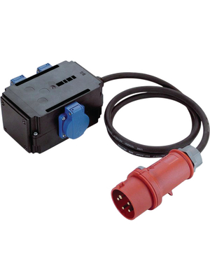 Bachmann - 349.027 - CEE adapter 16 A/400 VAC, 349.027, Bachmann