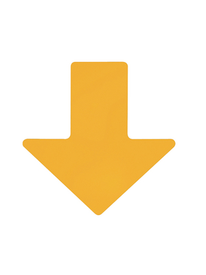 Brady - 104415 - Floor Arrows, 104415, Brady