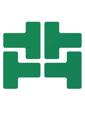 Brady - 104437 - Floor Corner Marks, T-shaped, 104437, Brady