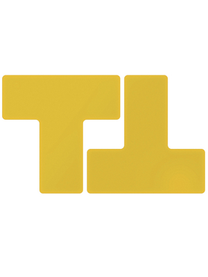 Brady - 104451 - Floor Corner Marks, T-shaped, 104451, Brady