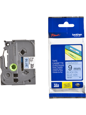 Brother - TZE-345 - Label tape 18 mm white on black, TZE-345, Brother