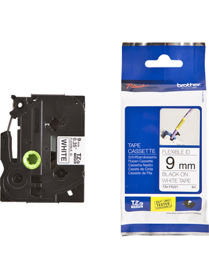 Brother - TZE-211 - Label tape 6 mm black on white, TZE-211, Brother