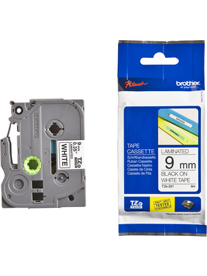 Brother - TZE-751 - Label tape 24 mm black on green, TZE-751, Brother