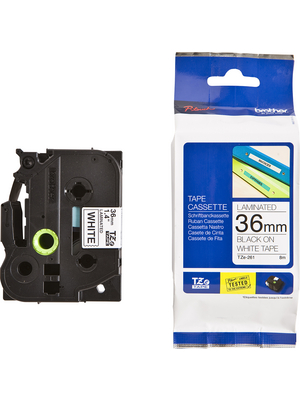 Brother - TZE-S141 - Label tape 18 mm black on transparent, TZE-S141, Brother