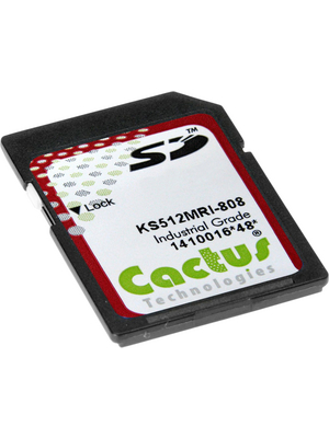 Cactus Technologies - KS512MR-808 - SD-Card 808, 512 MB, KS512MR-808, Cactus Technologies