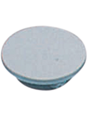 Cliff - CAP K9/10 GREY - Cover without line 19 mm grey, CAP K9/10 GREY, Cliff