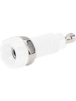 Deltron Components - 563-0600 - Laboratory socket ? 4 mm white N/A, 563-0600, Deltron Components
