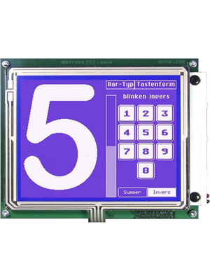 Electronic Assembly - EA KIT320-8LWTK - LCD, p-matrix display 320 x 240 Pixel, EA KIT320-8LWTK, Electronic Assembly