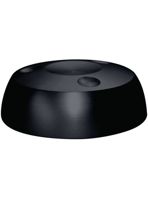Elma - K1-SC-B60 - Aluminium Knob black 40.45 mm, K1-SC-B60, Elma