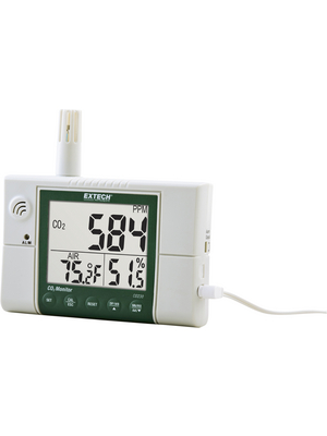 Extech Instruments - CO230 - Air Quality Monitor 0...9999 ppm -10...+60 C 0.1...99.9 %, CO230, Extech Instruments