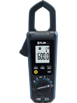 FLIR - CM72 - Current clamp meter, 600 AAC, TRMS, CM72, FLIR