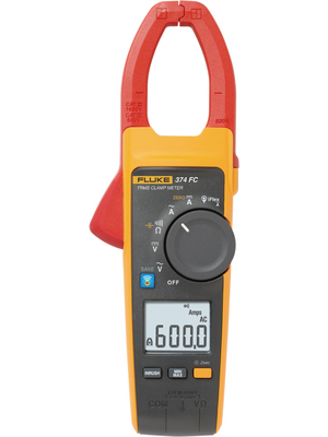 Fluke - FLUKE-374 FC - Current clamp meter, 600 AAC, 600 ADC, TRMS AC, FLUKE-374 FC, Fluke
