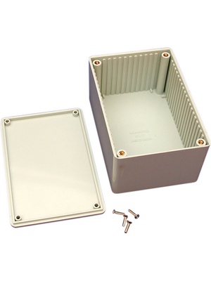 Hammond - 1591TGY - Plastic enclosure grey 80 x 55 mm Polycarbonate, 1591TGY, Hammond