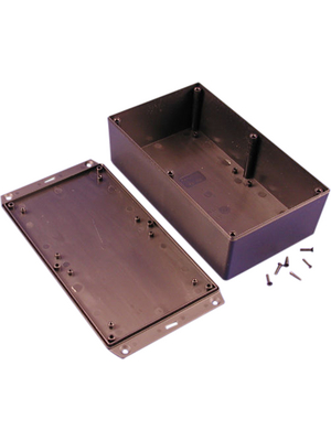Hammond - 1591XXESFLBK - Plastic enclosure black 113 x 58 mm ABS plastic, 1591XXESFLBK, Hammond
