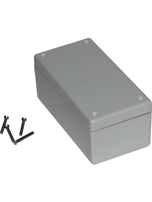 Hammond - 1594DWGY - Plastic enclosure 66 x 131 x 43 mm grey ABS IP 65 N/A, 1594DWGY, Hammond