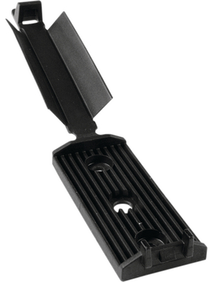 HellermannTyton - FKH50AVHB PA66HIR BK 100 - SolidTack mount black, FKH50AVHB PA66HIR BK 100, HellermannTyton