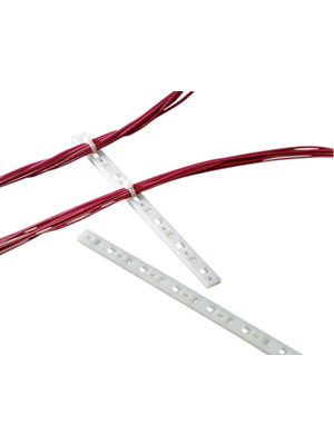 HellermannTyton - MSMP4 PA66 NA 500 - Mounting plate natural, MSMP4 PA66 NA 500, HellermannTyton