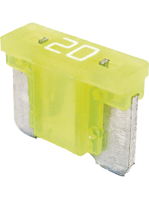 iMaXX - FLP7020 - Fuse miniOTO, "Low Profile" 20 A 58 VDC yellow, FLP7020, iMaXX