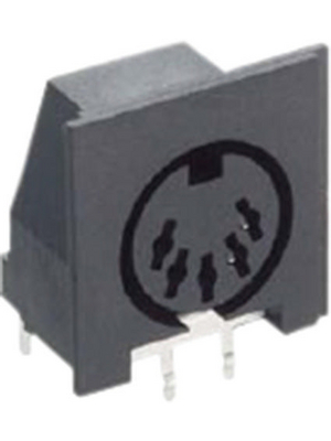 Lumberg Connect GmbH - WB 51 - DIN panel-mount socket Poles=5 - 180 (Stereo), WB 51, Lumberg Connect GmbH