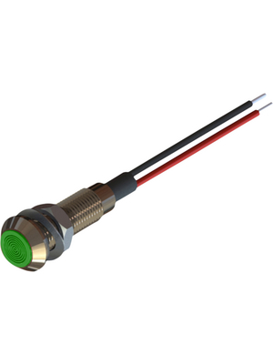 Marl - 604-324-23 - LED Indicator, green, 830 mcd, 24...28 VDC, 604-324-23, Marl