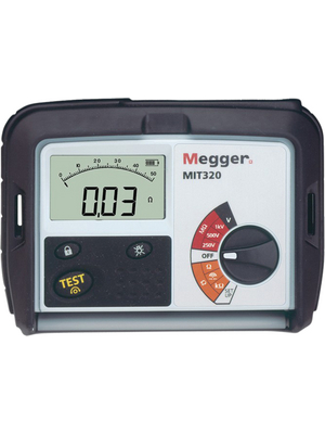 Megger - MIT320-DE - Insulation tester 999 MOhm 250 V / 500 V / 1000 V 600 VAC, MIT320-DE, Megger